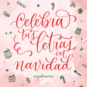 Guía Celebra tus letras en Navidad